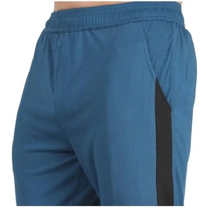 Stonefield Men's 100% Cotton Canvas Acid Wash Wide Leg <b>Trouser</b>-Summer Fashion - Product Image 3