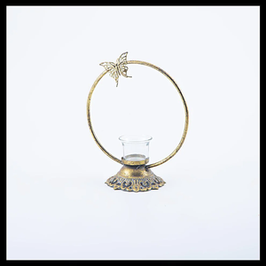 Best Selling Decorative <strong>Minimal</strong> Metal Candle Holder For Scandinavian Interior <strong>Decor</strong> Enhancing Calm Space With Soft Lighting - Product Image 3