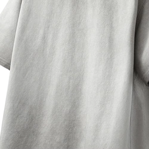 Cheap Price Breathable Fitted Washed Heavyweight Tee Women Men <b>Drop</b> Shoulder Wholesale Stone <b>Acid</b> Wash T Shirt - Product Image 4