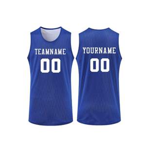Maillot de basket INDEX SPORTSWEAR blanc et rouge, personnalisable avec nom et numéro d'équipe, sublimé, en mesh, sans manches, unisexe, adulte, coupe classique - Product Image 4