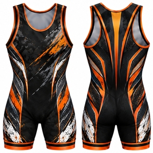 Custom <b>Wrestling</b> <b>Singlets</b> <b>Men</b> Athletic <b>Wrestling</b> Uniforms Performance Sportswear Training Competition Apparel - Product Image 5