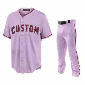 Custom <b>Light</b> for Baseball Jersey Pants Men's Team Sports Uniform 100% Polyester Elastic Waist Breathable Quick Short Printed - Product Image 1