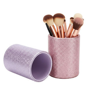 Portaplumas de Cuero PU Brillante con Logotipo Personalizado, Organizador de Escritorio para Suministros de Oficina y Escolares - Product Image 4