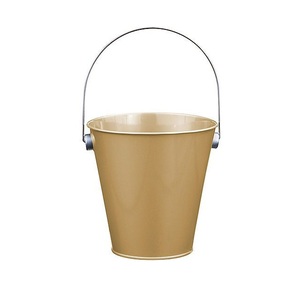 Nouveau Seau de Jardin Décoratif en Métal Thermolaqué, Motif Naturel Vintage, pour Intérieur et Extérieur, Taille et Forme Personnalisables - Product Image 3