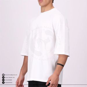 Camiseta con Logotipo Personalizado al por Mayor, Servicio OEM, 100% Algodón, Talla Grande, Unisex, Estilo Urbano, Camiseta de Alta Calidad, Fábrica de Camisetas Lisas - Product Image 2