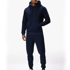 OEM Custom Gym Tracksuit Men Heavyweight Cotton Mens Workout Tracksuit Set Factory Direct - Product Image 1