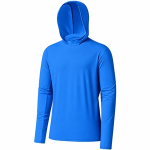 OEM ODM Printed UPF50 <b>Sun</b> Protection Men Fishing <b>Shirts</b> Waterproof Breathable Quick Drying With Hood Custom Bamboo Friendly - Product Image 6