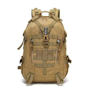 Sac à dos tactique de randonnée à cadre externe 20-36L, imperméable, système Molle, sac à dos de sport camouflage pour activités de plein air avec porte-patchs - Product Image 3