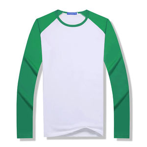 Long Sleeved Elastic <b>T</b> <b>Shirt</b> Printed Logo Custom Design Picture <b>Raglan</b> Sleeves Men's Women's Children Family Gatherings Gym Top - Product Image 4