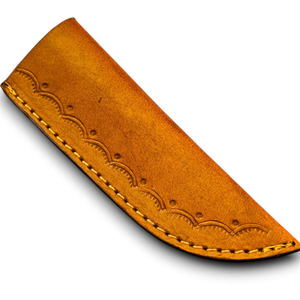 Funda de Cuero Moderna Hecha a Mano de Alta Calidad para Cuchillos, de Piel de Vaca Genuina, con Presilla Vertical para Cinturón, Ligera, para Caza y Camping - Product Image 1