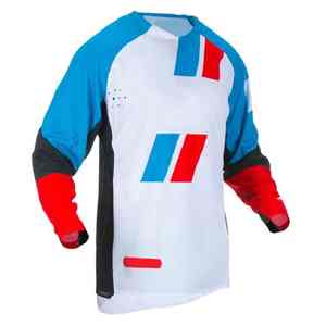 Maillot de motocross et de VTT respirant en polyester imprimé pour homme, personnalisable avec logo, pour la moto et le VTT (OEM) - Product Image 3