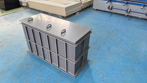 Pressure Vessel <b>Top</b> Quality Grey <b>PVC</b> Plastic Chemical Storage Equipment Grey <b>PVC</b> Storage Tanks Chemicals Water Oil Fuel Viet Nam - Product Image 4