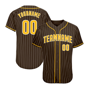 Maillot de baseball personnalisé, T-shirt de baseball, T-shirt Hip Hop, T-shirt Streetwear, Tenue d'équipe, Vêtements de sport, Fabricant OEM sous marque privée - Product Image 1