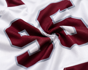 Maillot de football américain unisexe personnalisé avec sublimation de numéros, coupe courte et oversize, vente en gros, service OEM de logo personnalisé, T-shirts - Product Image 5