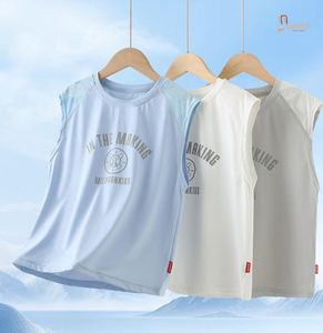 Chaleco Casual de Verano para Niños, Camiseta sin Mangas de Secado Rápido, Ropa Exterior para Niños - Product Image 1