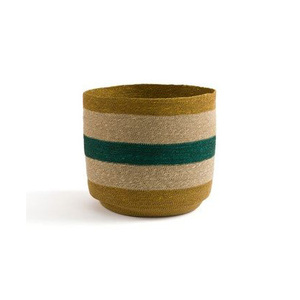 Juego de Cestas de Almacenamiento de Alimentos Tejidas con Hilo de Yute y Ratán Natural, Estilo Rústico Boho, Ecológicas, Organizador Decorativo para Sala de Estar - Product Image 1