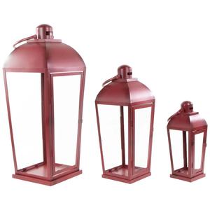 New Style Hot Selling Candle <b>Lantern</b> Hanging <b>Set</b> Of 3 Decorative Ramadan Metal Holder Vintage Candle Decor <b>Lantern</b> for Ramadan - Product Image 1