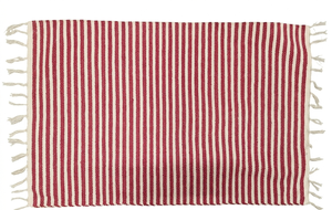 Tapis rectangulaire en coton tissé à la main, style bohème, lavable, avec envers réversible, pour la maison, salon - Product Image 2