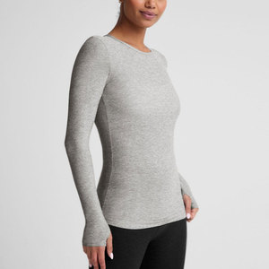O-Neck Collar Design <b>Women</b> <b>Compression</b> Shirts Good Quality <b>Women</b> <b>Compression</b> Shirts For Sale - Product Image 3