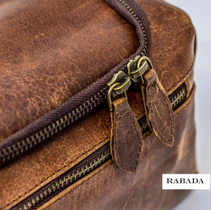 Trousse de maquillage multifonctionnelle pour articles de toilette Accessoires de salle de bain en cuir Dopp Kit Shaving Bag - Product Image 5