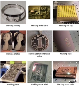 HUALONG MAX Source Laser Factory Split Type Credit <strong>Card</strong> Jewelry Metal Laser Engraving Machine Fiber Laser Marking Machine 30w - Product Image 4