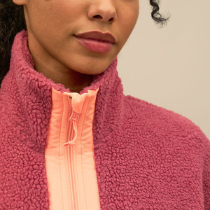 CHALASA SPORTS Spring Summer Women's Running Jacket Zipper Full-Zip Pocket Fleece Hoodie Eco-Friendly Lightweight Breathable - Product Image 6