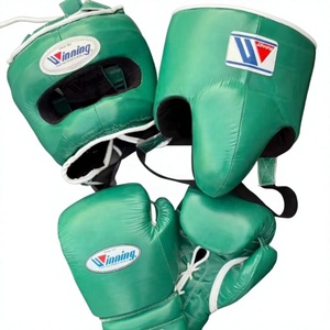 Winning New Arrival GYMSTERO 3-Piece Professional Full Finger Leather Boxing Gloves Training Adjustable Wrist <b>Strap</b> Lace-Up - Product Image 1