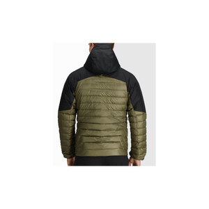 Men's Lightweight Down <b>Jacket</b> Hooded Outdoor Winter Coat Windproof Warm Insulated Puffer Hiking Camping <b>Travel</b> Sports Outerwear - Product Image 1