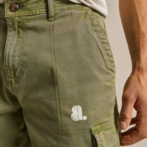 Pantalones Cargo para Hombre Be Dot Garments, 100% Algodón, Ecológicos, de Secado Rápido, Transpirables, con Cierre de Cordón, Ligeros, para Verano, Color Sólido - Product Image 5
