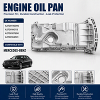 Coppa dell'Olio Motore Moderna per Mercedes-Benz, Alloggiamento Termo-Stabile OE A2700140000 A2700100113 A2700107600 A2700104501