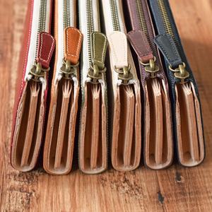 Large Capacity Horse Leather Zip Long Wallet Handcrafted PC RFID Perfect Daily <b>Use</b> <b>Gift</b> Mom Personalized <b>Christmas</b> <b>Gift</b> LSW-0066 - Product Image 2