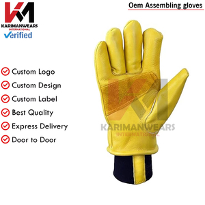 Working Gloves Heavy Duty Industrial Safety Gloves Cut Resistant Anti <b>Slip</b> Grip for Construction Labor OEM Bulk - Product Image 4