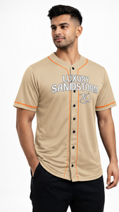 Camiseta de béisbol deportiva profesional con tela sublimada suave y corte moderno - Product Image 3