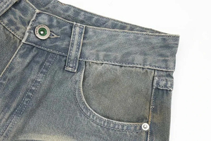 High Quality Summer Denim Shorts Male <b>Jeans</b> <b>Men</b> Short Pants <b>Jeans</b> Skinny <b>Men</b> Shorts Style <b>Jeans</b> Short OEM Service Custom - Product Image 4