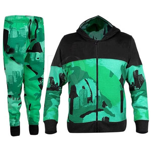 <b>Men</b> Winter Plus Size Sublimation Tracksuit with Solid Comfortable Fit for Gym and Streetwear - Product Image 2