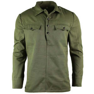 เสื้อเชิ้ตแขนยาวสีเขียวมะกอก ผ้าโพลีเอสเตอร์ ลายพราง สำหรับงานกลางแจ้ง แบบชุดคลุม ไม่มีสายรัด - Product Image 1