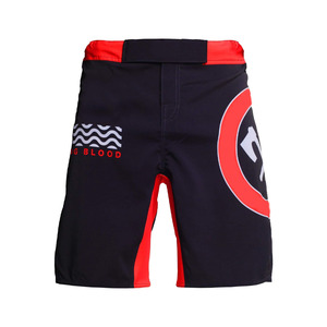 Shorts MMA respirants de haute qualité fabriqués en usine, coupe confortable, vêtements d'entraînement personnalisables, shorts d'arts martiaux pour adultes, Jiu Jitsu - Product Image 1