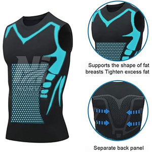 Lightweight Stretch Fitness Tank Premium Support Design Workout Apparel Sleeveless <b>Compression</b> <b>Shirt</b> - Product Image 2