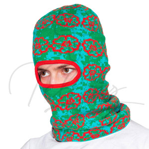 Pasamontañas Cortavientos para Esquí y Ciclismo, Máscara Facial Completa Unisex para Exteriores, Pasamontañas con Camuflaje de Doble Color, Pasamontañas Mágico para Actividades al Aire Libre - Product Image 4
