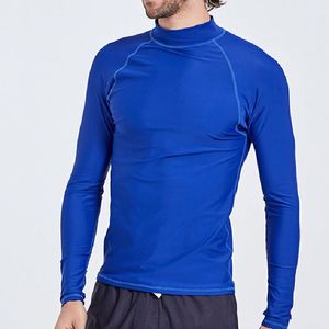 High Quality <b>Men</b> Rash Guard Long Sleeve Gym Fitness <b>Compression</b> <b>Shirt</b> Custom Sublimation Printed Breathable Spandex Polyester - Product Image 1