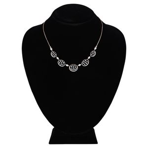 Collier pendentif de luxe en or rose 14 carats avec triple halo de diamants marquise, certifié IGI, bijoux fins et délicats pour femme, anniversaire, mariage - Product Image 1