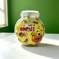 Permen Karet Isi Tutti Frutti Rasa Buah yang Menggembur di Tengahnya, Lucu untuk Pesta Anak, Toko Permen & Hadiah Seru