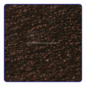 Dalles aléatoires de granit de 3cm de granit de perle noire épaisseur polie du granit 3cm - Product Image 2