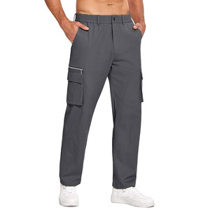 Tough Fabric Reinforced Stitch Durable <b>Work</b> Clothing Pants Slim Fit <b>Cargo</b> Pants Modern Cut Soft Fabric Stylish - Product Image 3