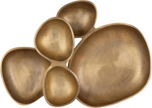 Bandeja para servir, plato para servir namkeen, bandeja para papas fritas y salsa, bandeja organizadora de aperitivos, bandeja de madera para aperitivos, plato multiusos para servir - Product Image 5