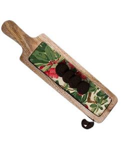 Plateau de service en bois de luxe moderne en gros Plateau de service imprimé en émail de la meilleure qualité par S A And Sons Exports - Product Image 5