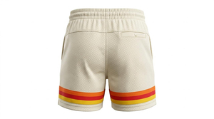 Shorts en maille pour hommes fabriqués sur mesure au Pakistan, séchage rapide, logo personnalisé, taille élastique, décontractés, pour l'entraînement, la gym, le baseball, légers - Product Image 3