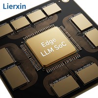 Placa Base SoC de Inferencia en el Borde para Modelo de Lenguaje Grande ENIG AI, PCB LPDDR5X NPU, Placa LLM Local 7B 13B 70B