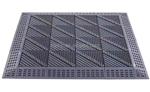 Professional EVA Modular Brush Dust Remove Staircase <b>Mat</b> Interlocking Floor Doormat Best Quality - Product Image 5