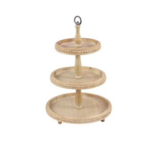 Support à gâteau à deux niveaux avec finition hautement polie et confortable, support à gâteau de qualité supérieure, support à gâteau rustique - Product Image 4